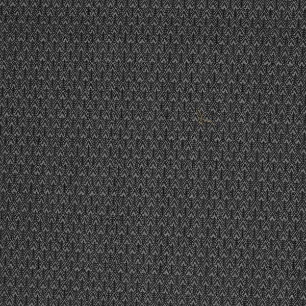 Bengalin Jacquard, schwarz-taupe